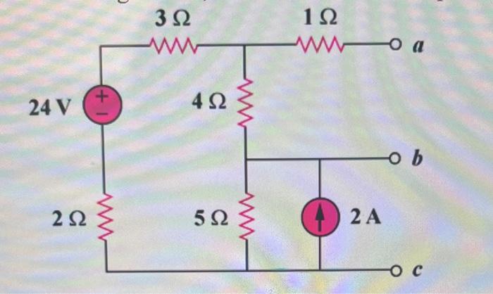 Solved For the circuit below find Thevenin equivalent from | Chegg.com
