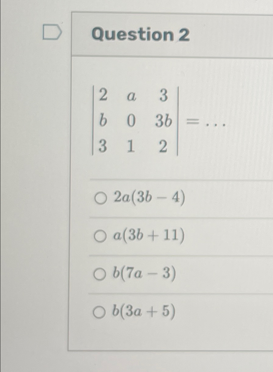 Solved Question | Chegg.com