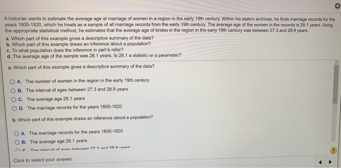 solved-a-historian-wants-to-estimate-the-average-age-at-chegg
