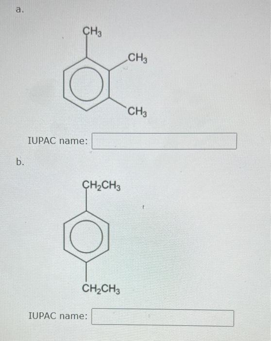 Solved IUPAC Name: B. | Chegg.com