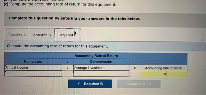 Solved B2B Company Is Considering The Purchase Of Equipment | Chegg.com