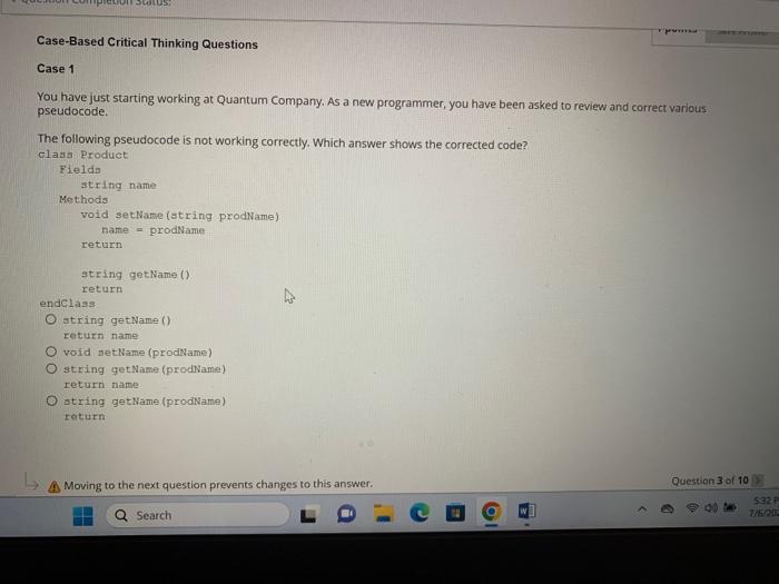 Solved Case-Based Critical Thinking Questions Case 1 You