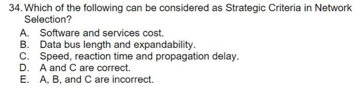 Solved 34. Which Of The Following Can Be Considered As | Chegg.com