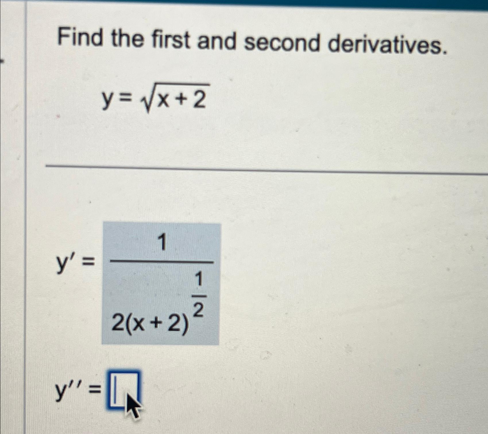 Solved Find the first and second | Chegg.com