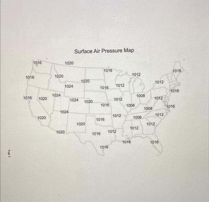 Drawing Isobaric And Isothermal Maps Barometric Chegg Com Image