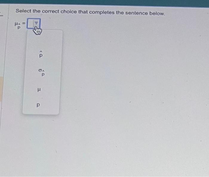 Solved Select The Correct Choice That Completes The Sentence | Chegg.com