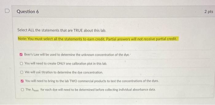 Solved Select ALL the statements that are TRUE about this | Chegg.com