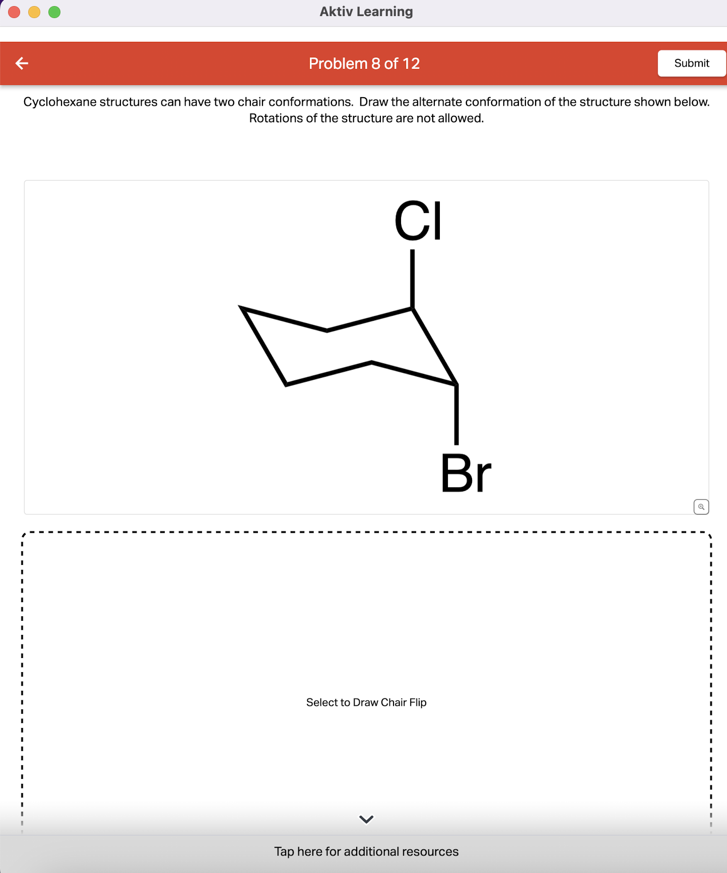 Solved Cyclohexane structures can have two chair | Chegg.com