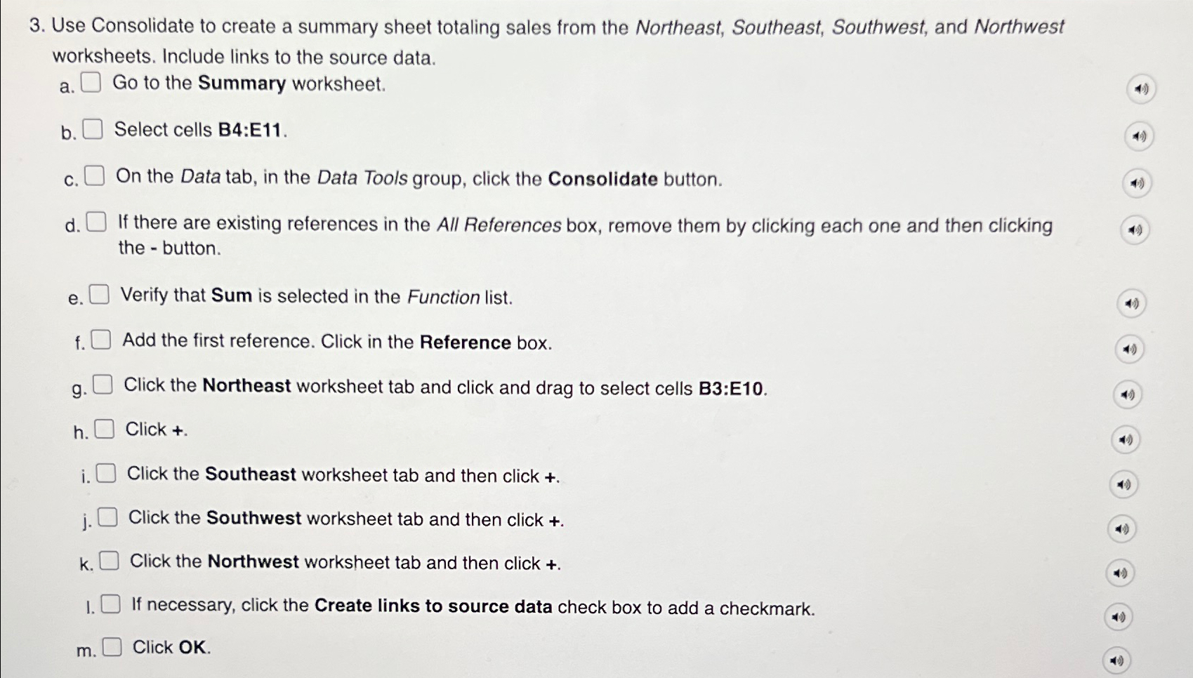 solved-use-consolidate-to-create-a-summary-sheet-totaling-chegg