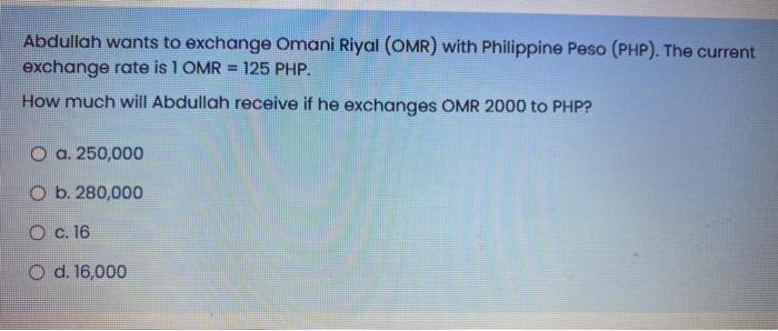 2000 riyal deals to philippine peso