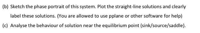 Solved 3. (15 marks) Consider the following system of linear | Chegg.com