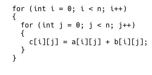 Solved Determine the big-oh running time for the following | Chegg.com