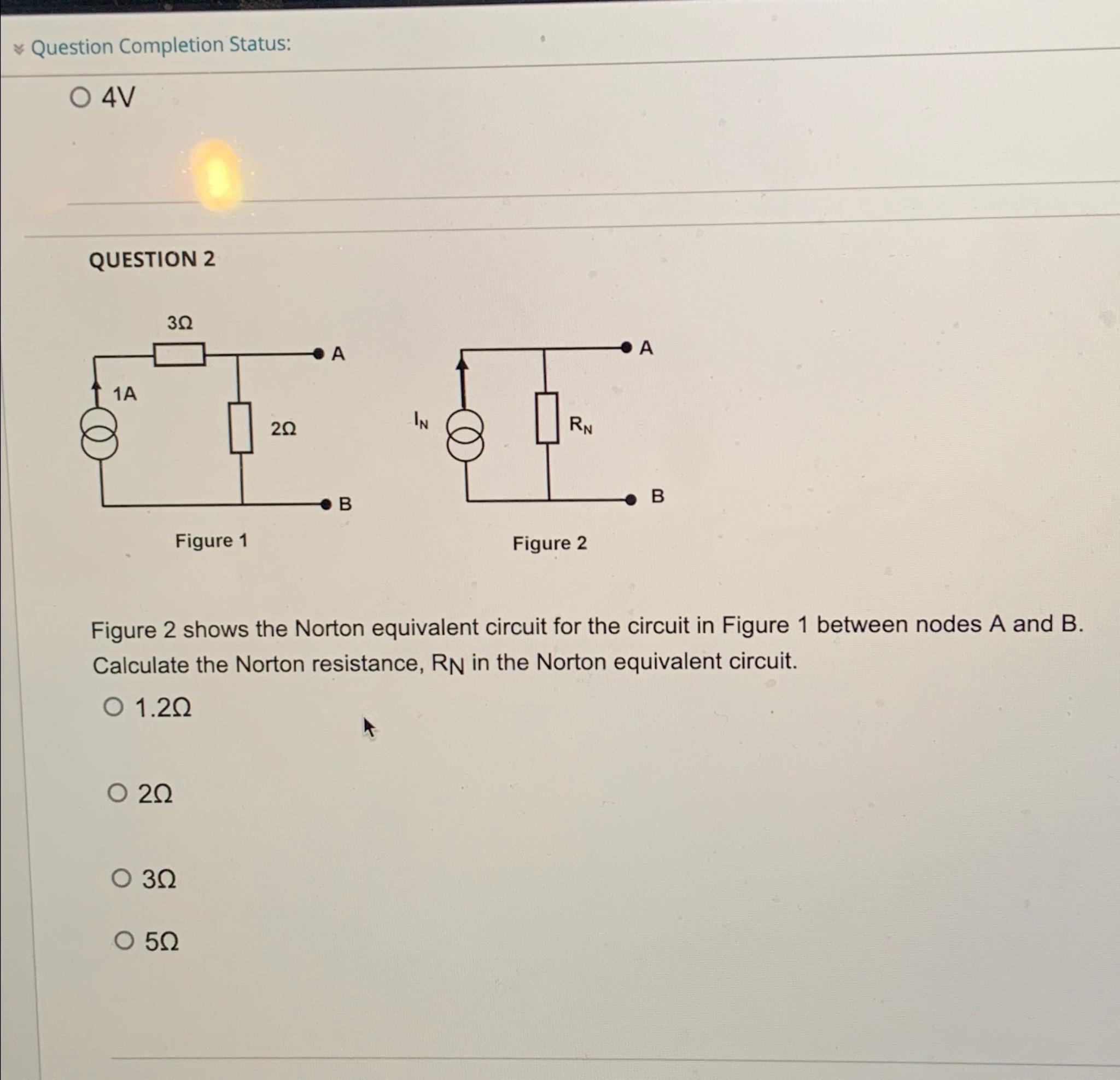 Solved Question Completion Status:4VQUESTION 2Figure 2 | Chegg.com