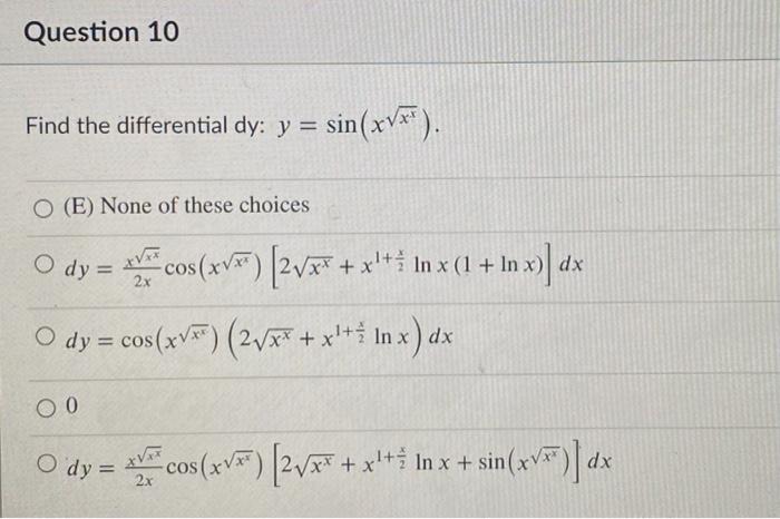 Solved Question 2 2 pts Use differentials to estimate the | Chegg.com