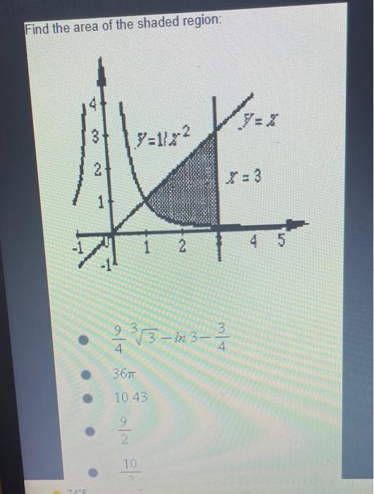 Solved Find the area of the region bounded by the curve x = | Chegg.com