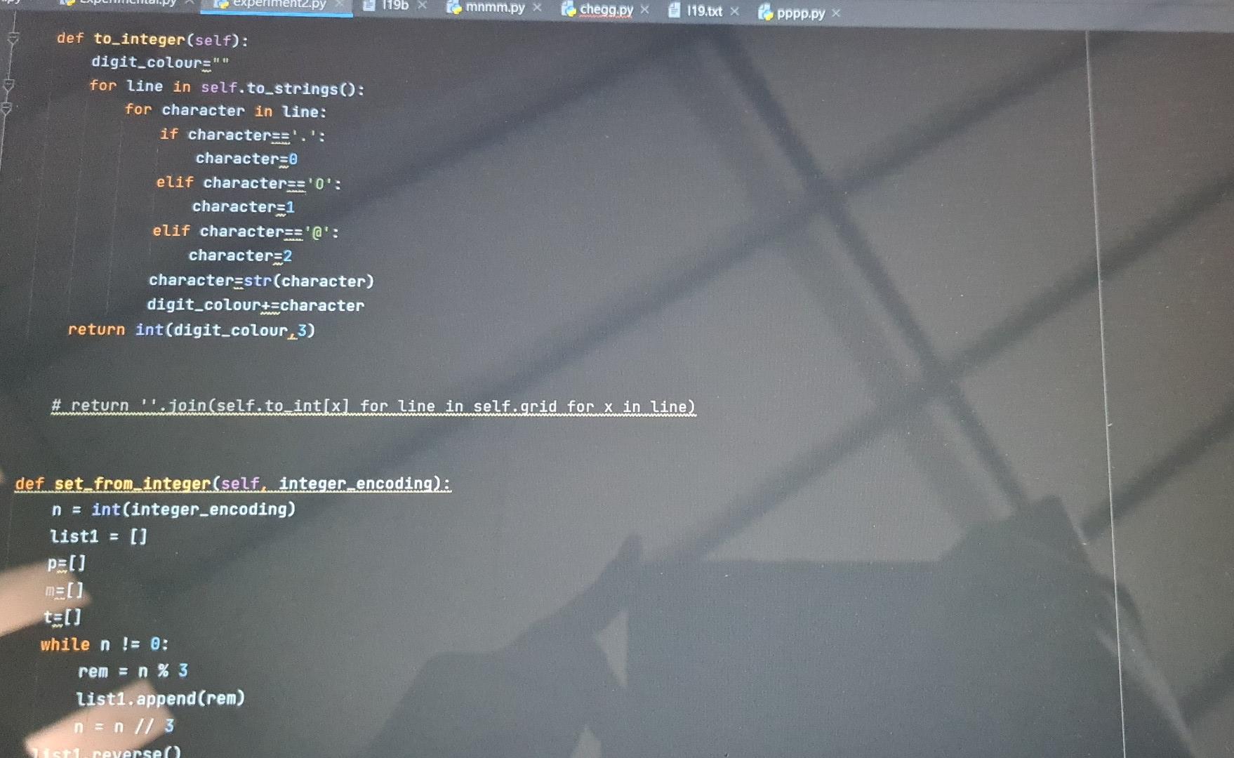 Solved FINALE ) experiment2.pyfrom string import asci1 | Chegg.com