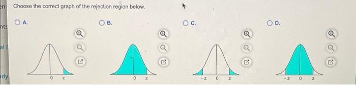 Solved Find the critical value(s) and rejection region(s) | Chegg.com