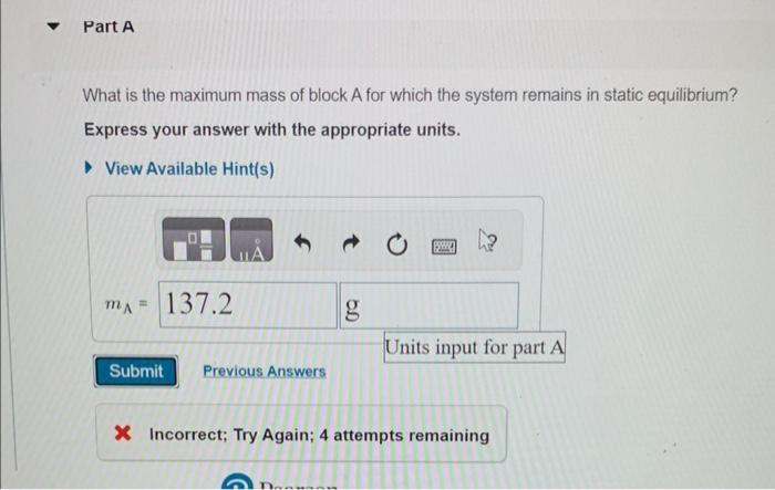 Solved Block B in (Figure 1) rests on a surface for which | Chegg.com
