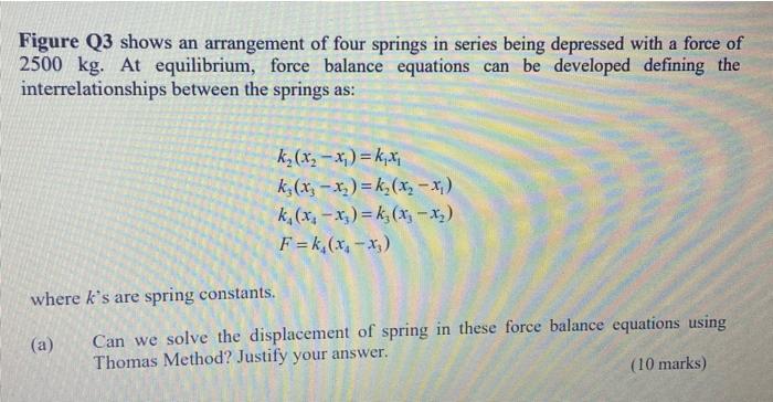 Solved Figure Q3Figure Q3 shows an arrangement of four | Chegg.com