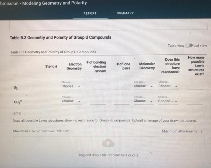Solved bmission Modeling Geometry and Polarity REPORT