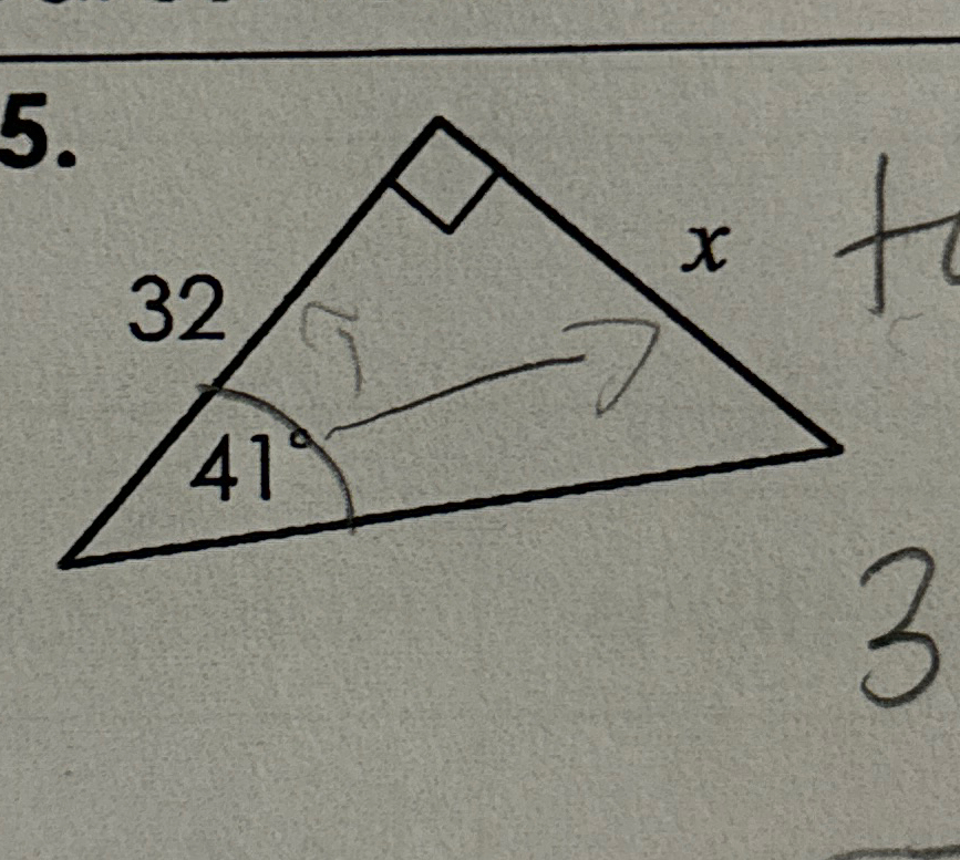Solved Solve this trigonometry problem | Chegg.com