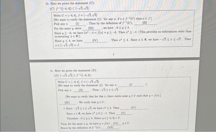 Solved B Let F R R Be The Function Delined By F X 2x4−4