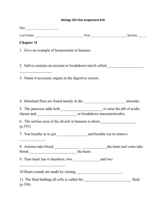 Solved 2. Saliva contains an enzyme to breakdown starch