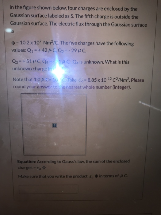 Solved In The Figure Shown Below Four Charges Are Enclosed 6299