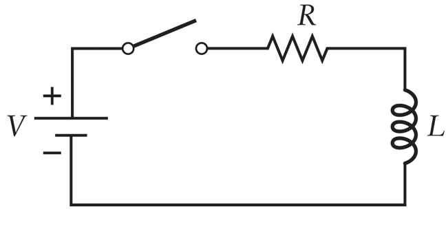 Solved Consider an RL circuit as shown in the Figure with V | Chegg.com