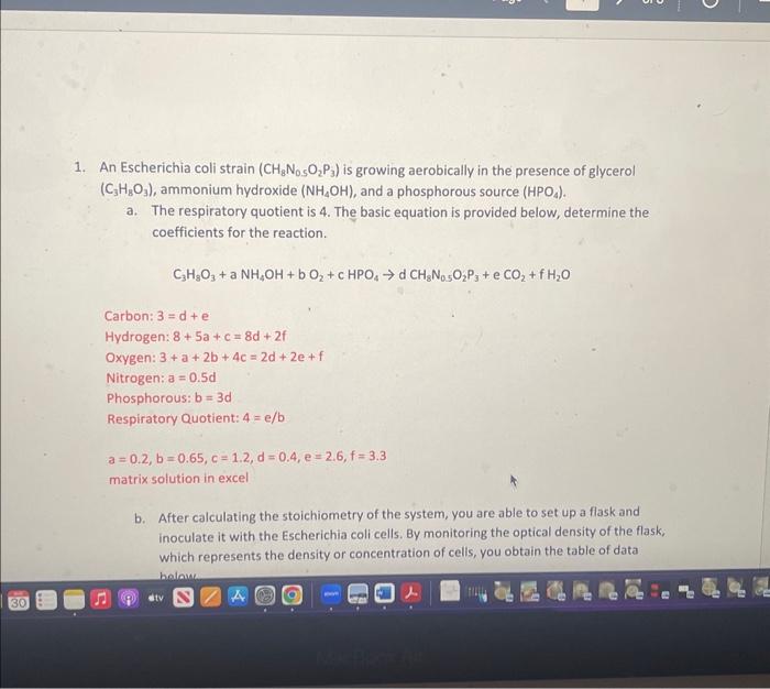 Solved balance the stoichiometric equation from | Chegg.com