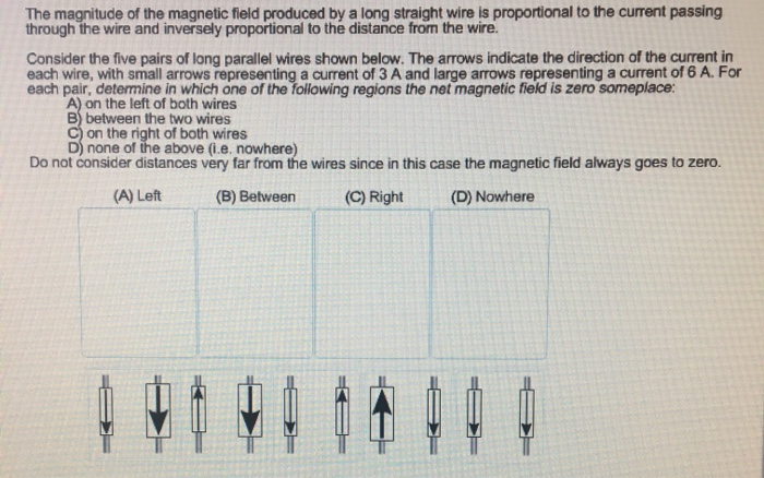 Solved The magnitude of the magnetic field produced by a | Chegg.com
