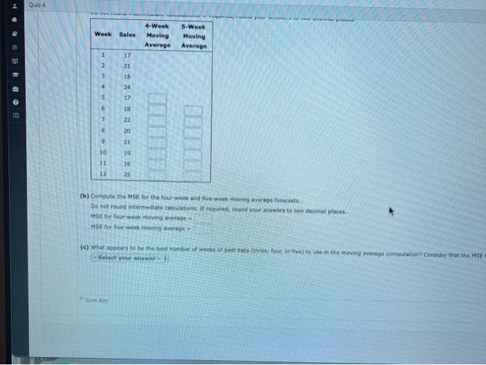 Solved Refer to the gasoline sales time series data in the | Chegg.com