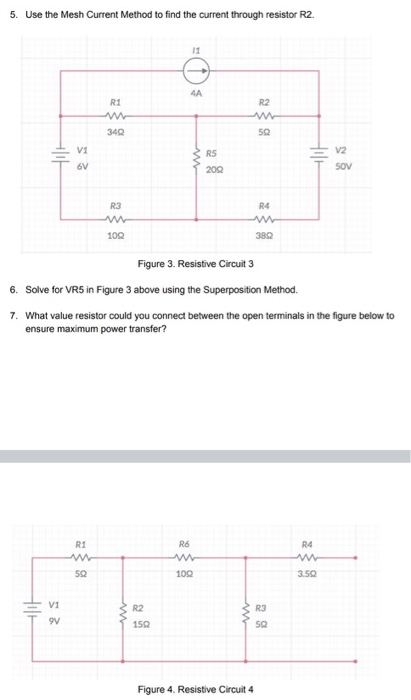 Solved 5. Use the Mesh Current Method to find the current | Chegg.com