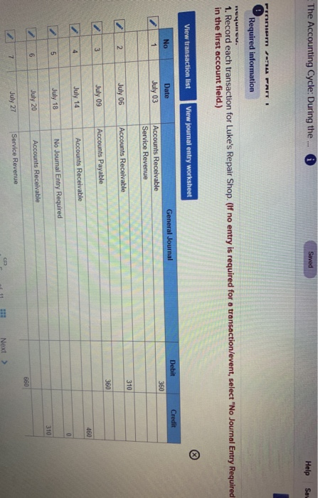 Solved Required information Problem 2-5A Analyze the impact | Chegg.com
