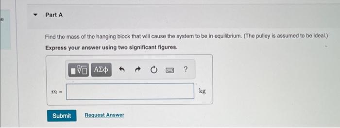 Solved Two blocks are connected by a string, as shown in the | Chegg.com