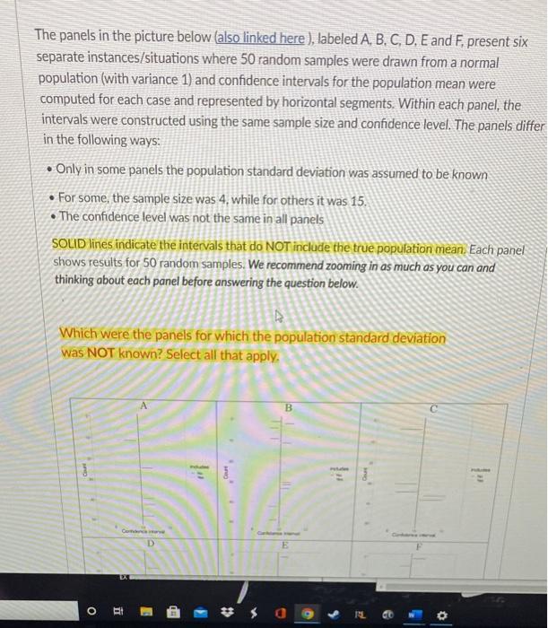 Solved The panels in the picture below (also linked here ), | Chegg.com