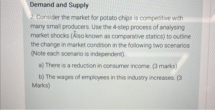 Solved 1. Perfect Competition Consider the following diagram | Chegg.com