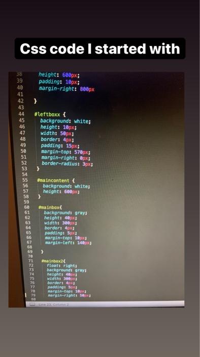 Please help me recreate layout B.Using CSS and HTML. | Chegg.com