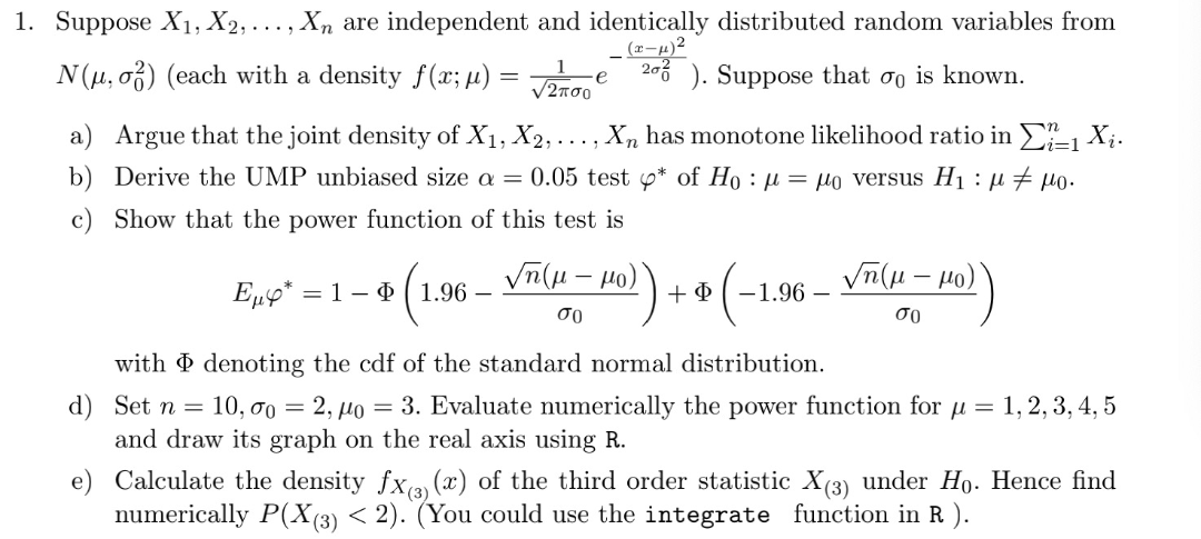 Solved E E 1 Suppose X1 X2 Are Independent And Chegg Com
