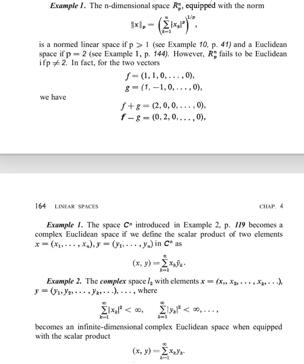 Problem 11 Show That Every Complex Euclidean Spac Chegg Com