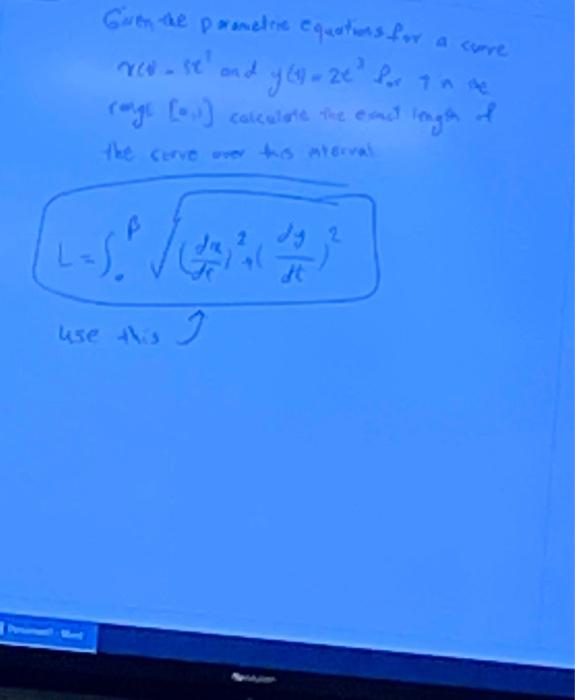 Solved given the parametric equation for a curve x(t)= 3t^2 | Chegg.com