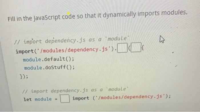 Solved Fill in the JavaScript code so that it dynamically | Chegg.com