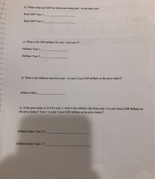Solved 3. Use the following table to help you answer the | Chegg.com