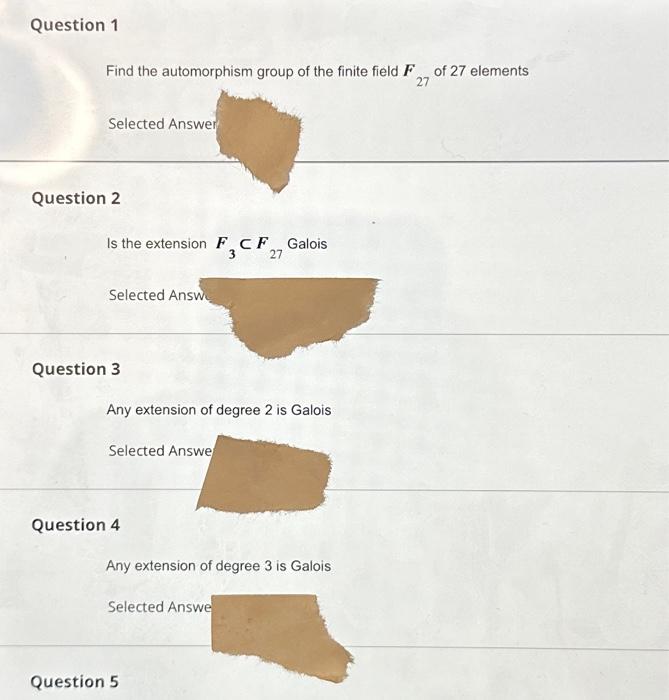 Find the automorphism group of the finite field F27