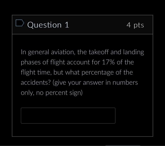 Solved this is aviation please only answer if you know the | Chegg.com