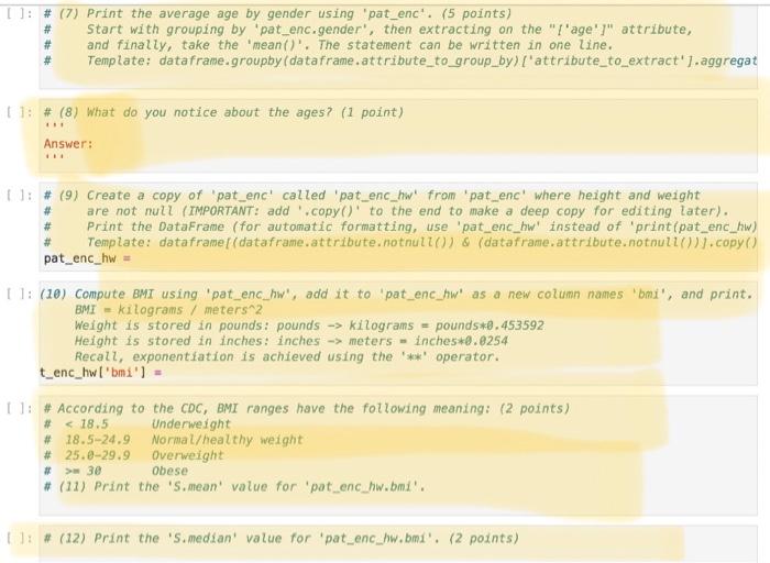 Solved a + Code Python 3 0 Find -- ...X [5]: # (2) Define | Chegg.com