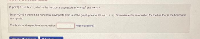 Solved (1 point) If 0 | Chegg.com