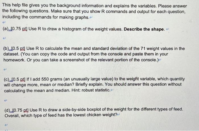 Solved This help file gives you the background information | Chegg.com
