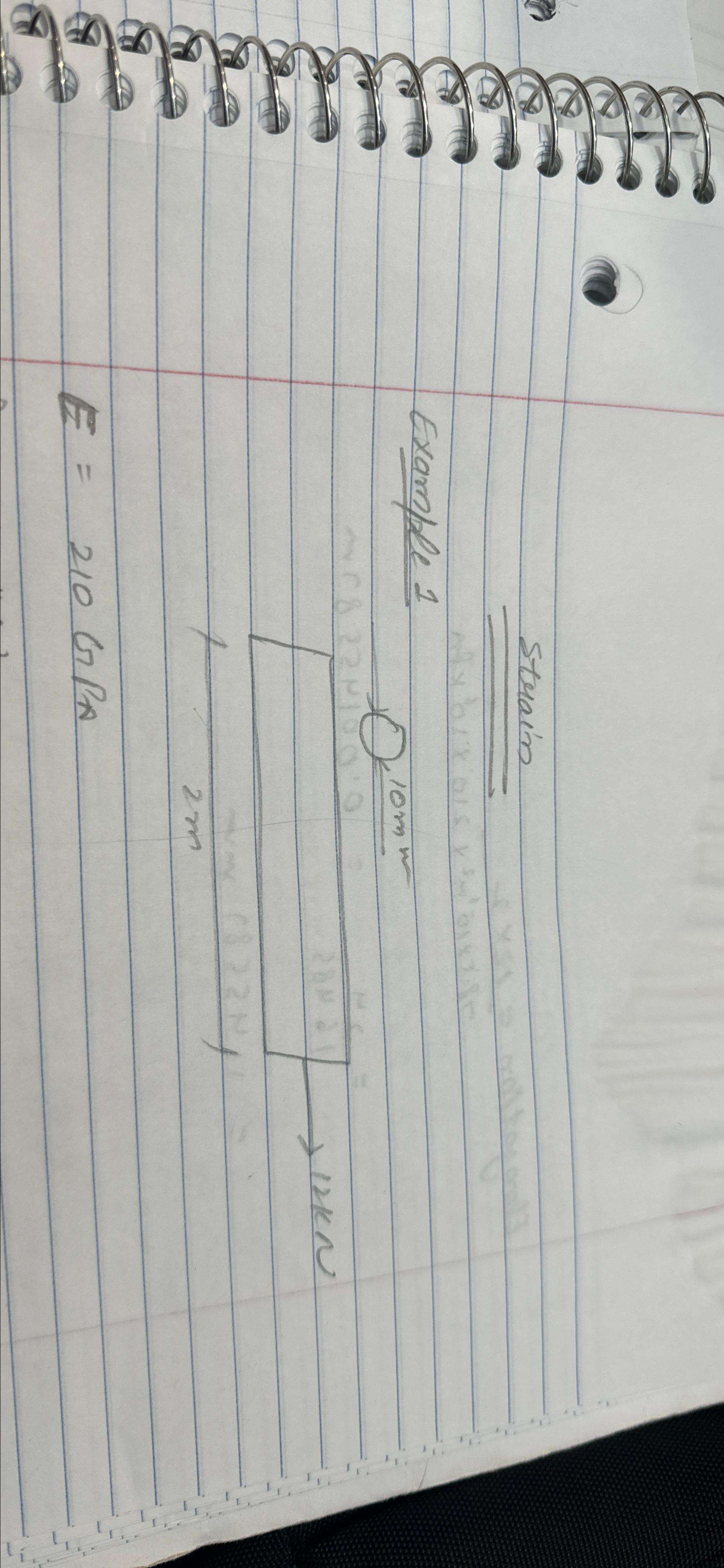Solved StrainExample 1E=210GPA | Chegg.com