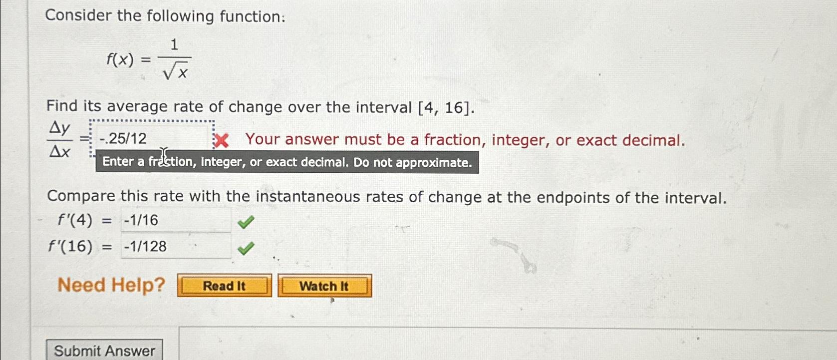 Solved Consider the following function:f(x)=1x2Find its | Chegg.com